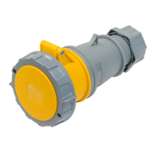 SCL 110V 32A YELLOW INDUSTRIAL CONNECTOR 3 PIN IP67