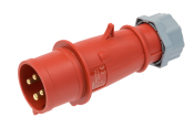 SCL 415V 32A RED INDUSTRIAL PLUG 4 PIN IP44