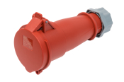 SCL 415V 32A RED INDUSTRIAL CONNECTOR 5 PIN IP44