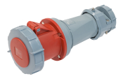 SCL 415V 63A RED INDUSTRIAL CONNECTOR 4 PIN IP67