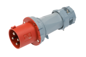 SCL 415V 63A RED INDUSTRIAL PLUG 4 PIN IP44