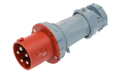 SCL 415V 63A RED INDUSTRIAL PLUG 5 PIN IP44