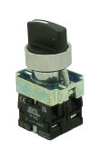 SCL 3 POSITION SELECTOR SWITCH SPRING RETURN 2 NO CONTACTS