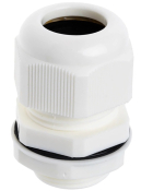 SCL M25 CABLE GLAND 13-18MM WHITE IP68
