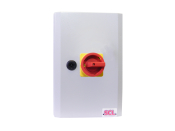 TELERGON ON-OFF SWITCH 40A 6POLE IP65 METAL ENCLOSURE