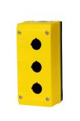 TEND 22mm 3 HOLE ENCLOSURE YELLOW