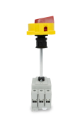 TELERGON S3 SWITCH DISCONNECTOR 3P+N 80A EXTERNAL RED/YELLOW PADLOCKABLE HANDLE