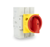 TELERGON S3 SWITCH DISCONNECTOR 3P 63A DOOR MOUTING RED/YELLOW PADLOCKABLE HANDLE