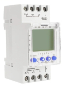 DIGITAL TIMER DAIL/WEEKLY 2C 230VAC 2 CHANNEL