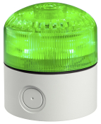 SOUNDER BEACON GREEN 120-240AC WITH GREY DEEP BASE