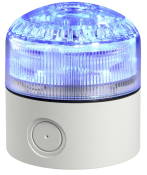 SOUNDER BEACON BLUE 90-240VAC JR FITTED WITH GREY DEEP BASE