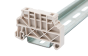 DINKLE 35MM DIN RAIL END CLAMP SCREWLESS