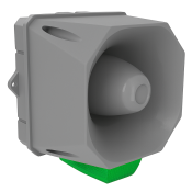 X10 MIDI SOUND/BEACON 10-60VDC 10-30VAC, GREY BASE IP69K GRN