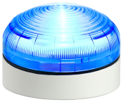 XLF-S LED MODULE BLUE 12-24ACD WITH SHALLOW GREY BASE