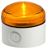 XLF-S LED MODULE AMBER 90-240VAC WITH DEEP GREY BASE