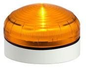 XLFJR LED MODULE AMBER 12-24ACDC WITH SHALLOW GREY BASE