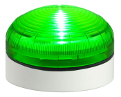 XLF-S LED MODULE GREEN 12-24ACDC WITH SHALLOW GREY BASE