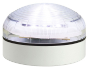 XLF-S LED MODULE CLEAR 12-24ACDC WITH SHALLOW GREY BASE