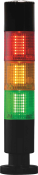 BABY TWS LIGHT TOWER 24VAC/DC STEADY RED AMBER GREEN SOUNDER