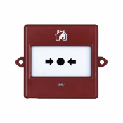 RED CALL POINT GLASS+PLASTIC RESET, 470R + 680R, LPCB/CPD