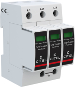 CITEL 3 PHASE TYPE 2 SPD IMAX 50KA UC=275VAC TNC +VG