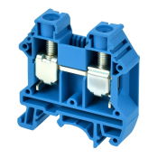 DINKLE DIN RAIL TERMINAL BLUE 10MM