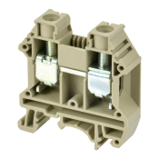 DINKLE DIN RAIL TERMINAL GREY 10MM
