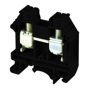 DINKLE DIN RAIL TERMINAL BLACK 16MM