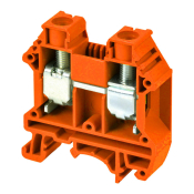 DINKLE DIN RAIL TERMINAL ORANGE 16MM