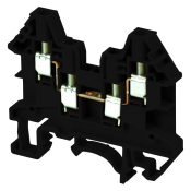DINKLE 4W DINRAIL TERMINAL BLCK 2.5MM