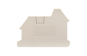 DINKLE 2.5 & 4MM 3W TERMINAL END COVER GREY