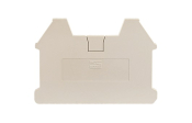 DINKLE 2.5&4MM 4W DIN TERMINAL END COVER GREY