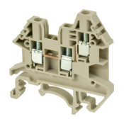 DINKLE 3W DIN RAIL TERMINAL GREY 4MM
