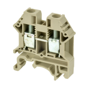 DINKLE DIN RAIL TERMINAL GREY 6MM