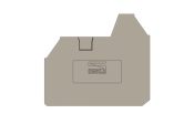 DINKLE 6MM 3W TERMINAL END COVER GREY