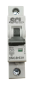 SCL 63A MODULAR MCB 1 POLE TYPE C