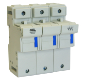 SCL MODULAR FUSE HOLDER 690V 125A 3 POLE 22 x 58mm