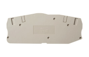 DINKLE FEED-THROUGH DISCONNECT TERM END COVER GREY 6MM