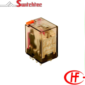 HONGFA PLUG IN RELAY 120VAC 5A 4P HF18FH/A120-4Z1D(044)