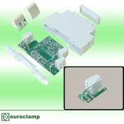 EUROCLAMP PCB TERMINAL BLOCK ANGLED 16A 5mm 3 POLE LEFT