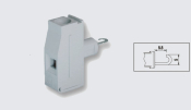 EUROCLAMP PANEL FEED THROUGH TERMINAL 41A 10mm GREY