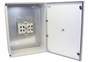 TELERGON CHANGEOVER SWITCH 400A 3P+N IP65 GRP ENCLOSURE