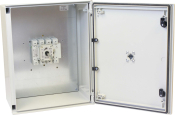 TELERGON ON-OFF ISOLATOR 125A 3P+N IP65 GRP ENCLOSURE
