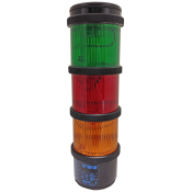 TWS TWR BLACK CONT AMBER/RED/ GREEN 12V