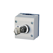 2 POSITION (ON-OFF) KEY SWITCH CONTROL STATION IP65 1N/O 1N/C