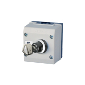 3 POSITION SPRING RETURN KEY SWITCH STATION IP65 2 N/O