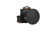 TEND MUSHROOM HEAD PUSHBUTTON BLACK WITH 1 N/O CONTACT BLOCK