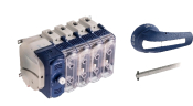 TELERGON SWITCH FUSE KIT 3P+N 80A + SWITCH, HANDLE, SHAFT & FUSES