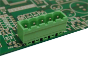 EUROCLAMP PCB CLOSED HEADER VERTICAL 8A 3.81mm 4 POLE