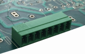 EUROCLAMP PCB CLOSED HEADER HORIZONTAL 8A 3.81mm 8 POLE